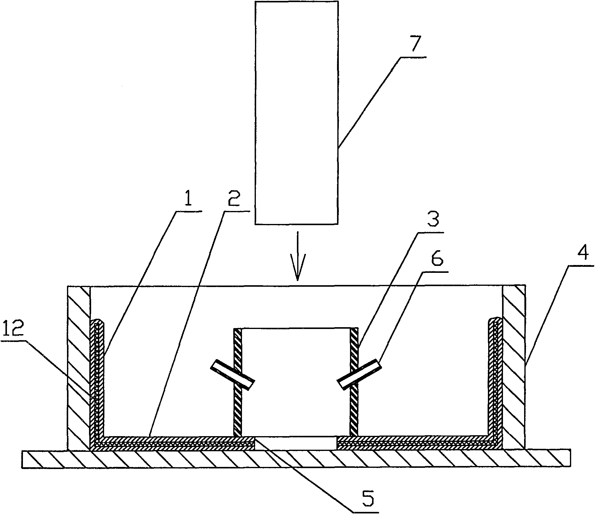 Thin wall tyre case for cast-in-place concrete filling and method of manufacturing the same