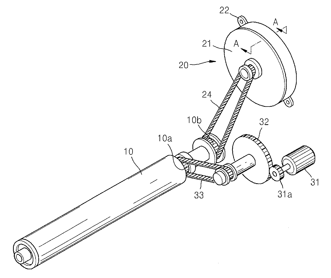 Power transmission device, drive transmitting apparatus of image forming apparatus using the same, and image forming apparatus using the same