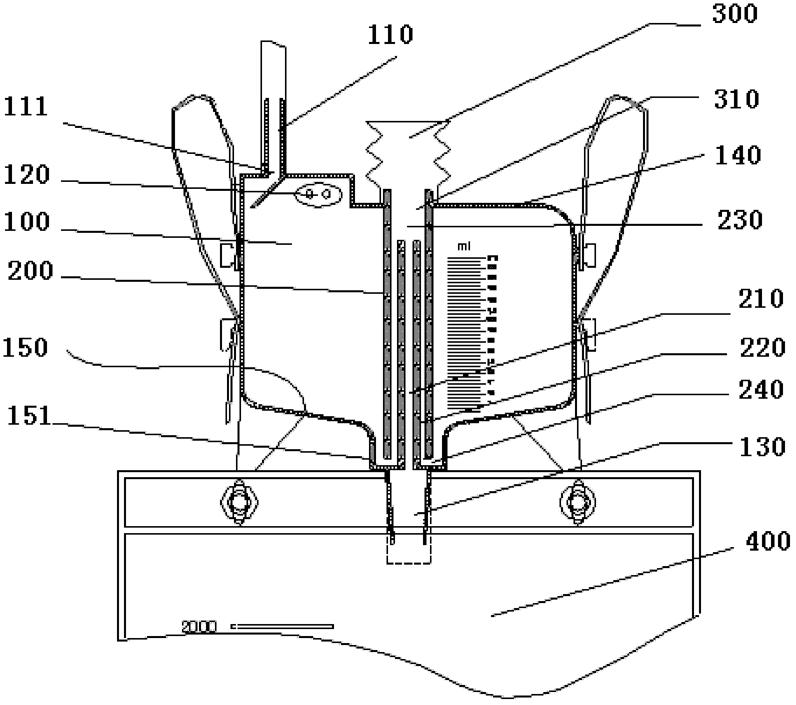 Disposable self-control precision metering drainage bag