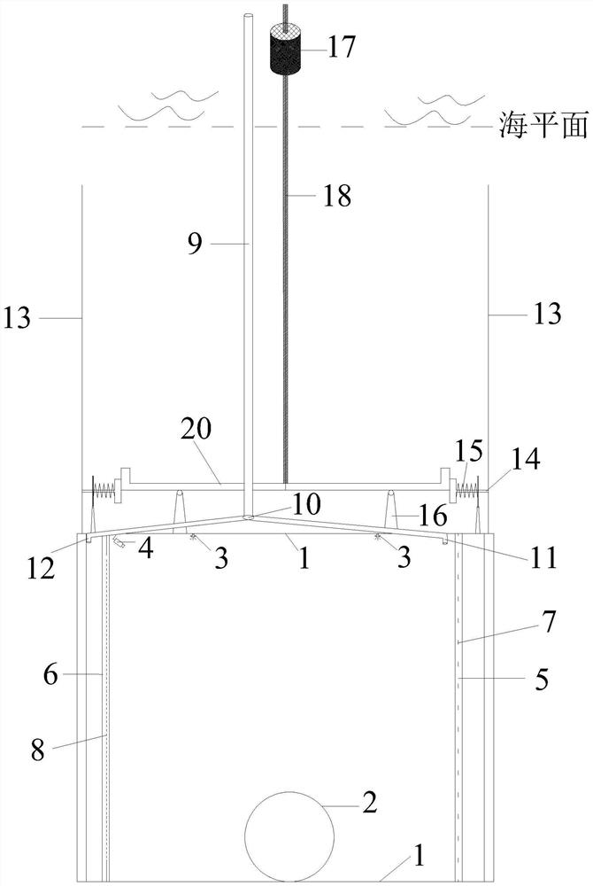 Sub-specification live fish catcher for large fish cages