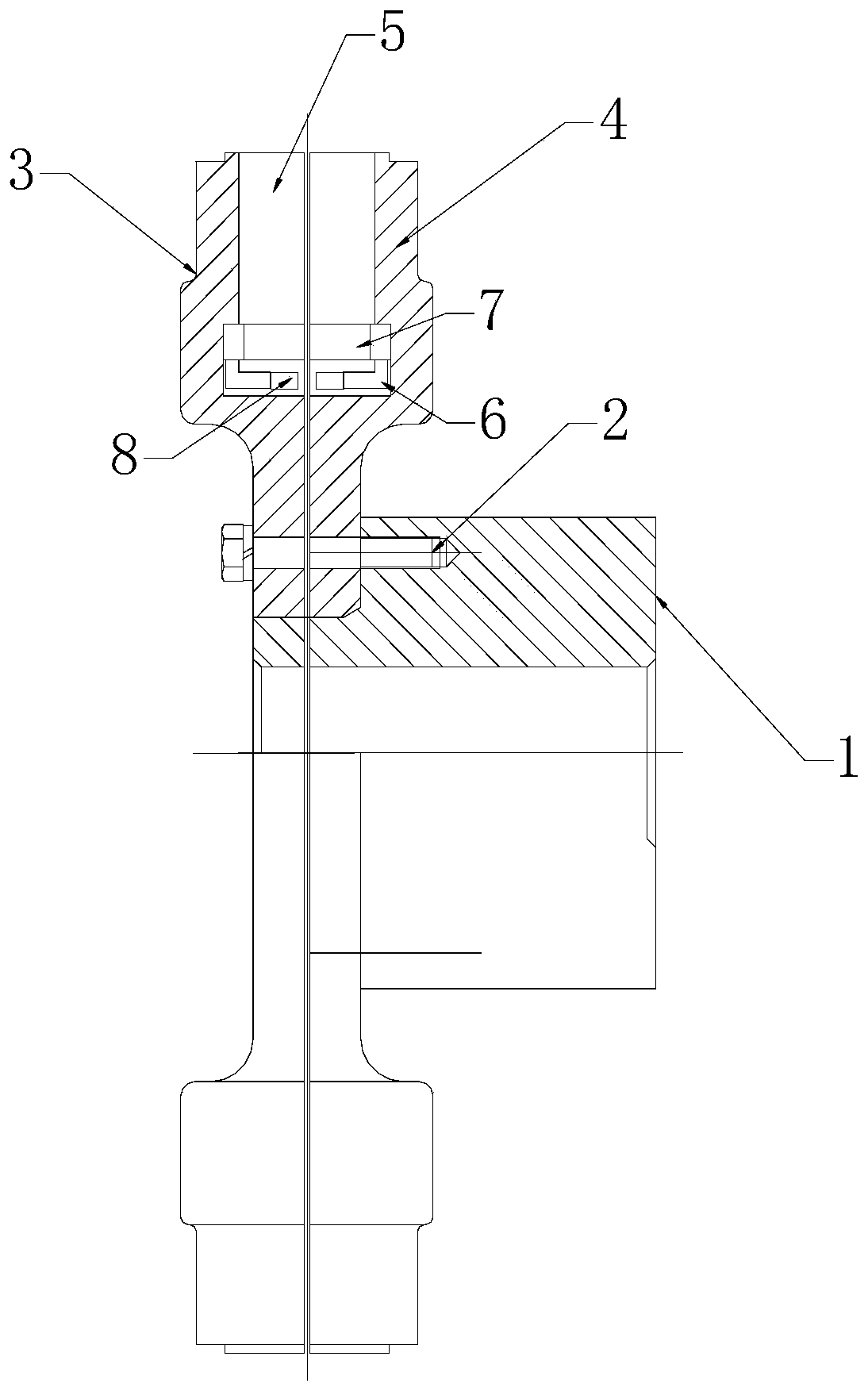 Jet fan impeller hub