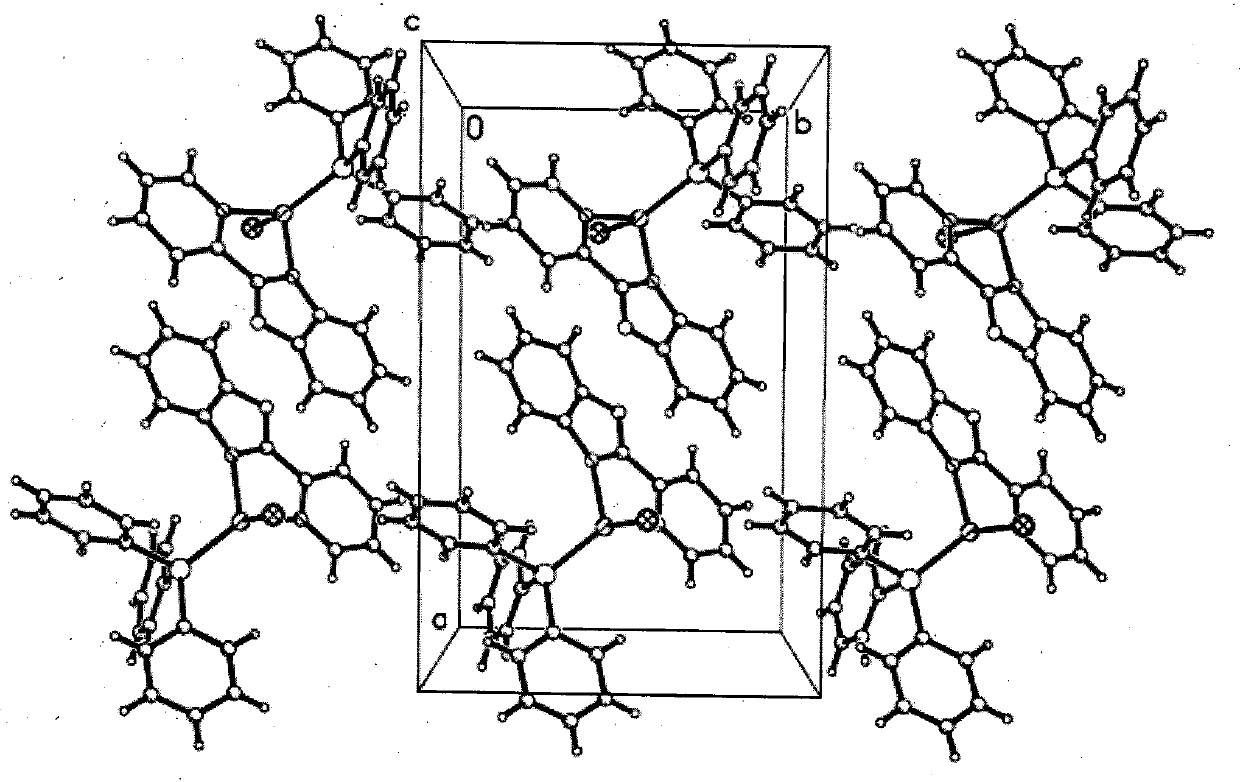 CuIN2P cuprous complex light-emitting material based on benzoxazolyl pyridine