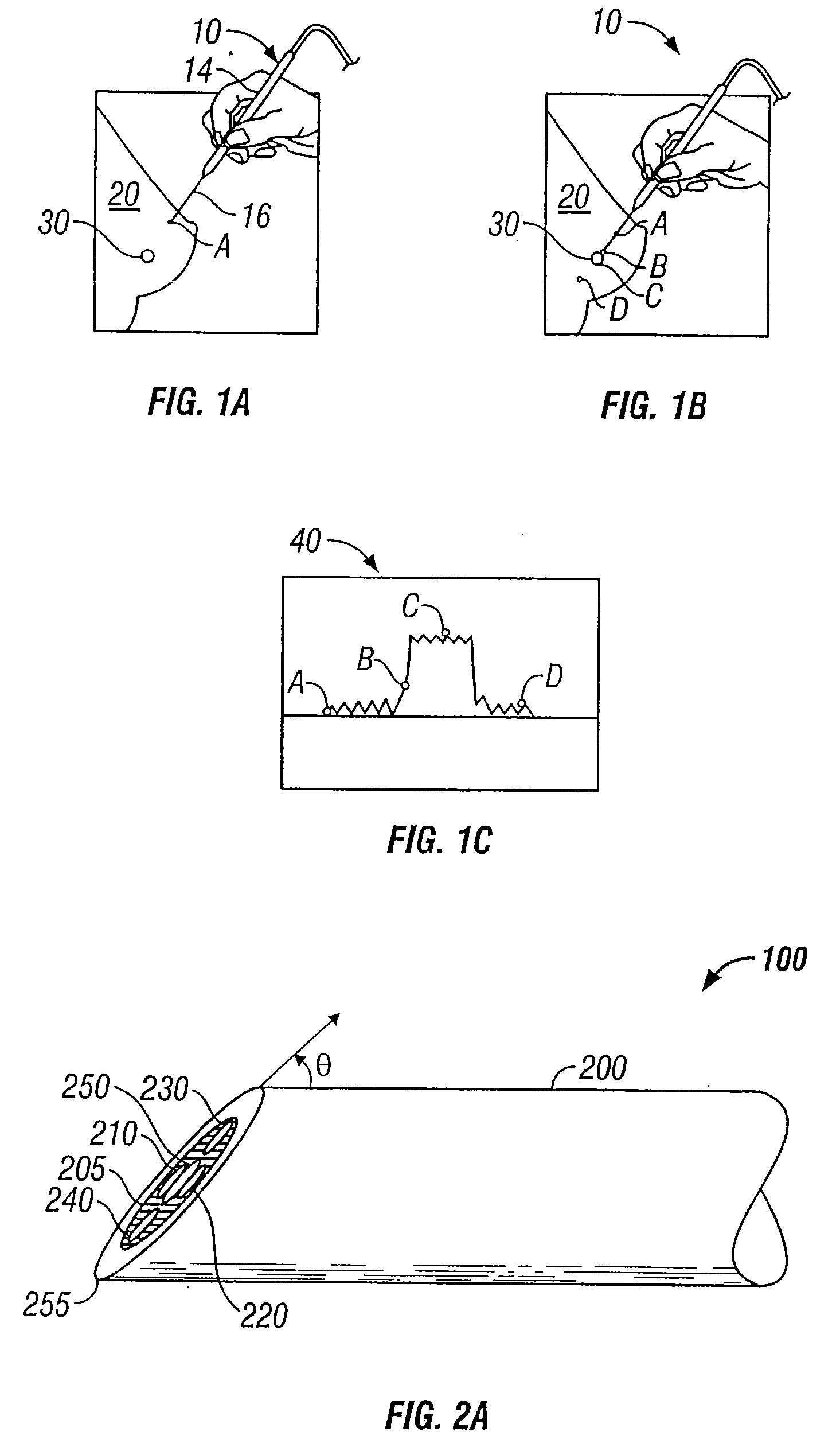 Multisensor probe for tissue identification