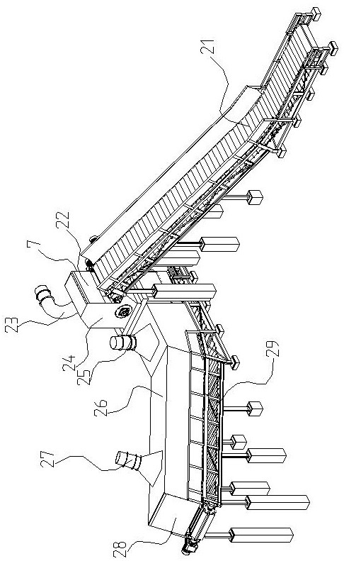 Waste paper bulk packaging system based on vertical bulk packaging machine