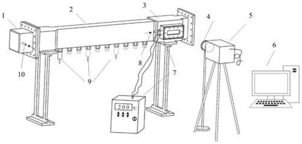 A method and device for diagnosing the combustion process and details of the ignition and combustion of metal particles