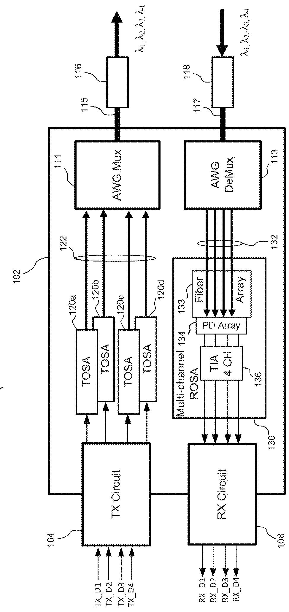 Alignment correction for optical isolator in a coaxial transmitter optical subassembly (TOSA)