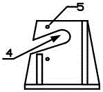 Lifting mechanism pulley block hoisting device of bucket chain unloader and bucket chain unloader