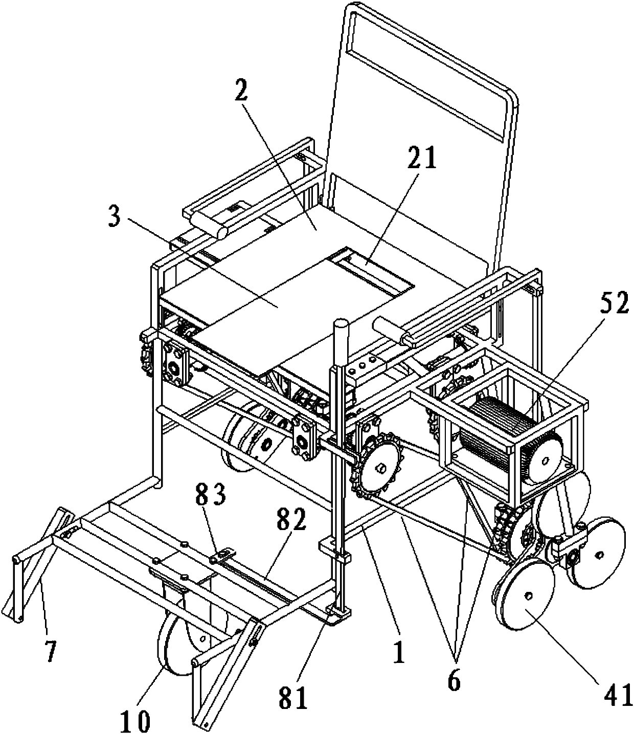 Multi-functional wheelchair