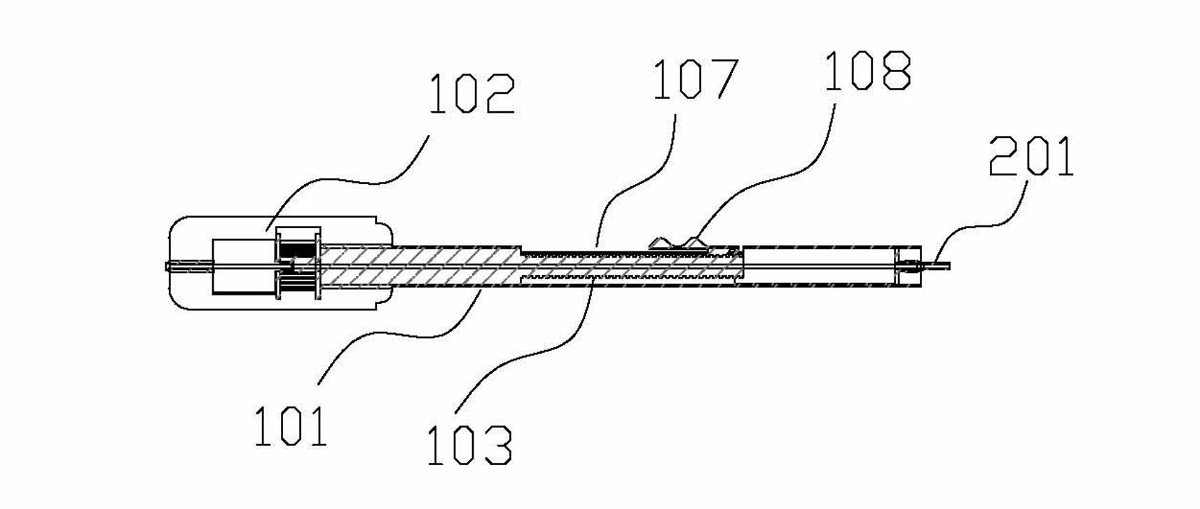 Support delivery device