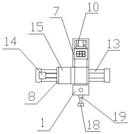 An automatic loading and unloading device and loading and unloading method for a lead-acid battery casting welding fixture