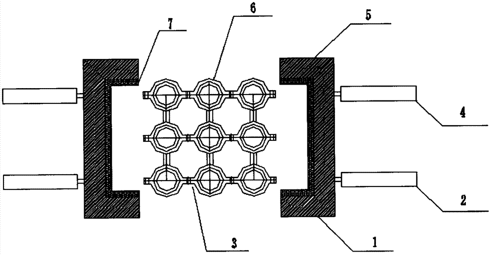 Drill rod guiding frame