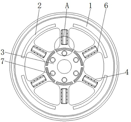 An ultra-lightweight wheel with an adjustable balance structure