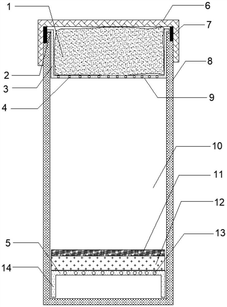 A kind of short-term preservation method of sunflower pollen