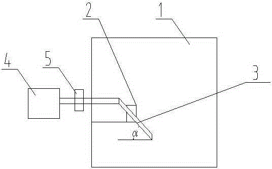 Anti-mildew liquid spraying apparatus of vehicle float glass production line, and method thereof