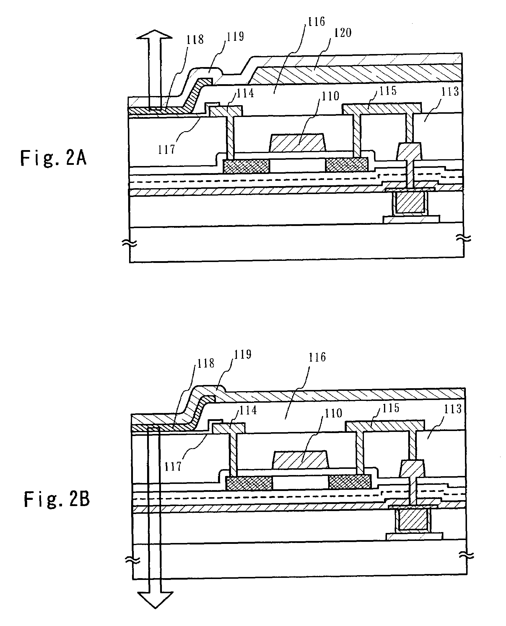 Light-emitting device, liquid-crystal display device and method for manufacturing same