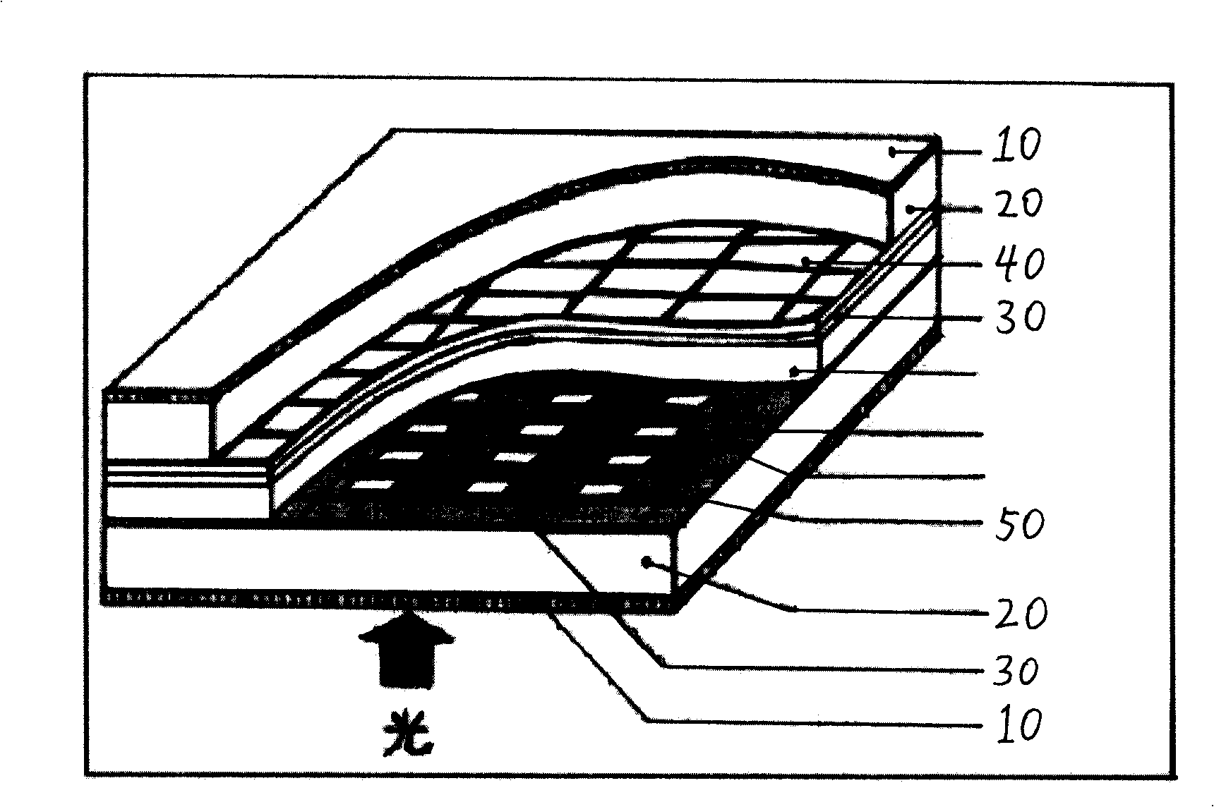 Repairing line structure and method for manufacturing same