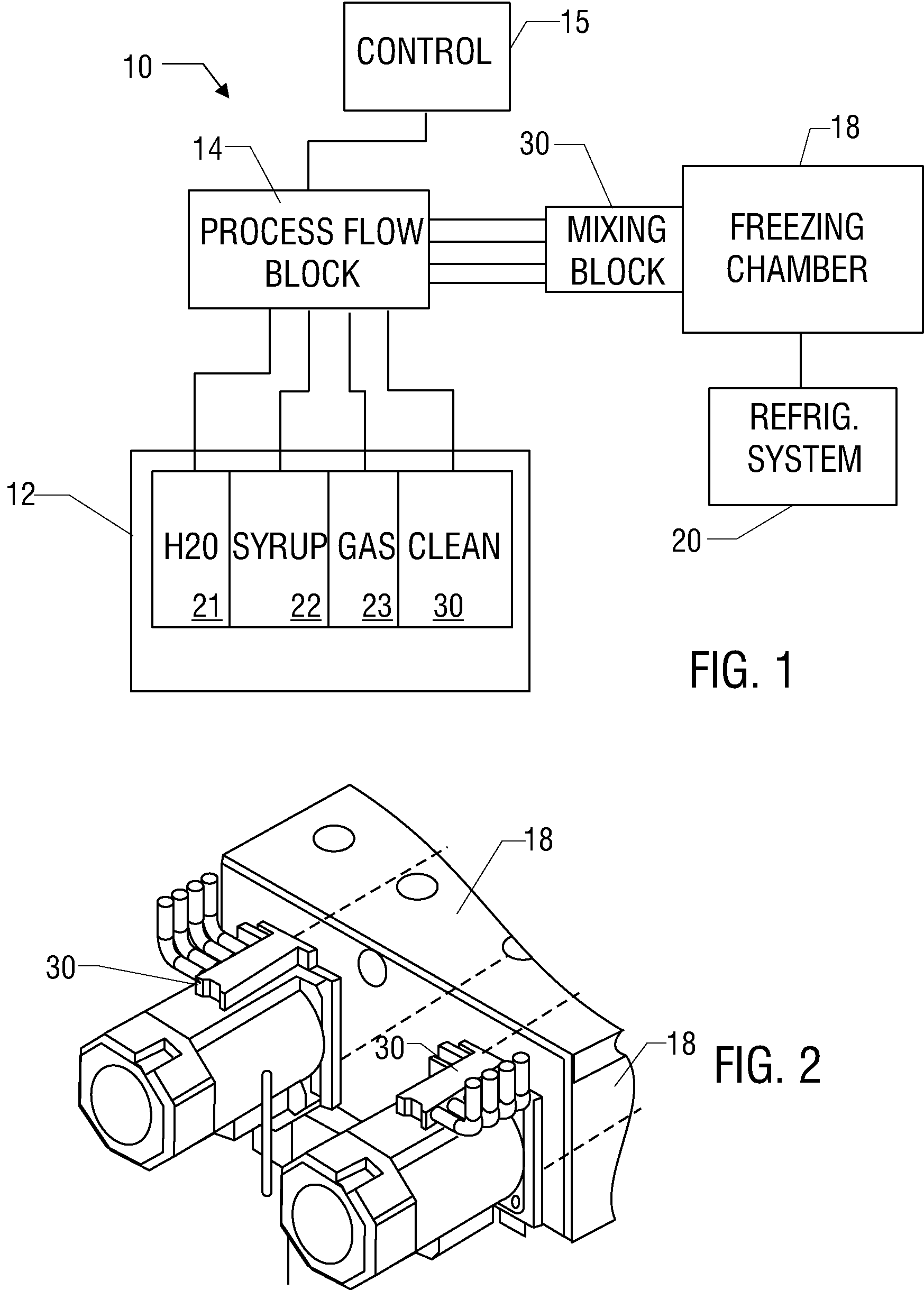 Frozen beverage machine and method of operation