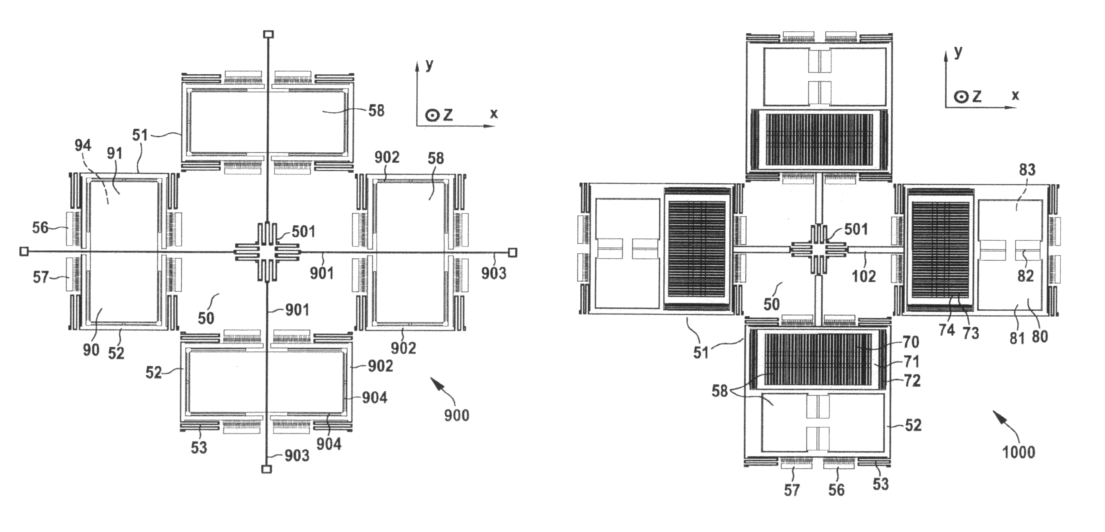 Yaw-rate sensor