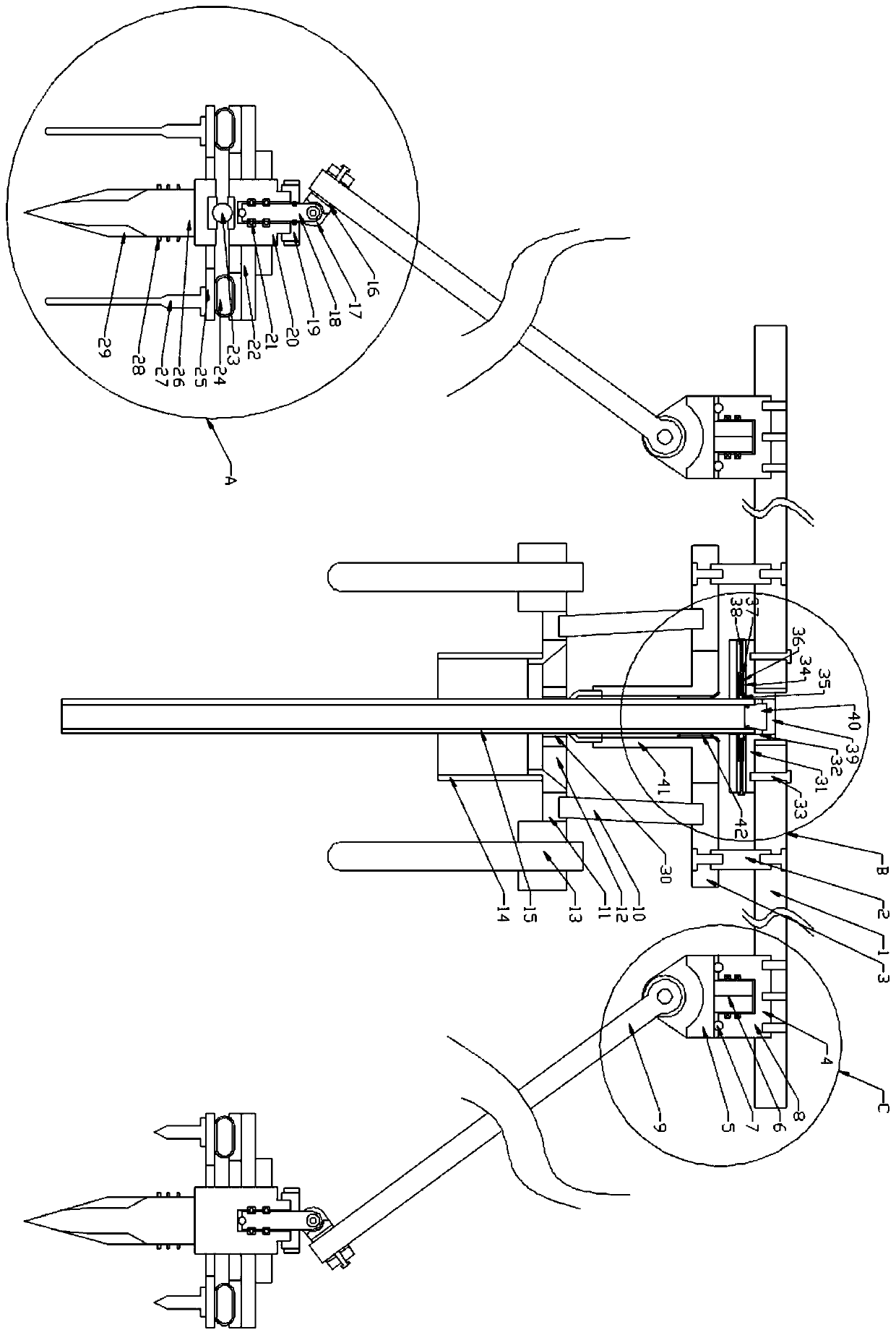 A precise automatic cast-in-situ pile straightening equipment and its application method