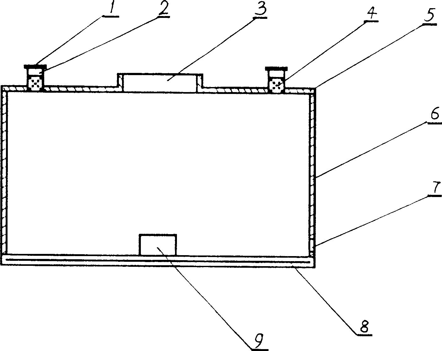 Liquid and device for harnessing coal-mine gas