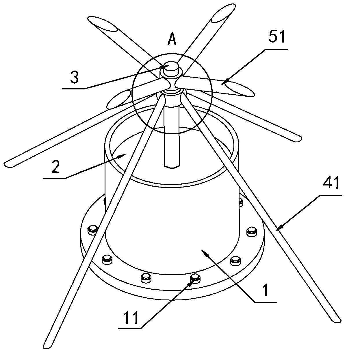 Three-dimensional amplifying viscous damper