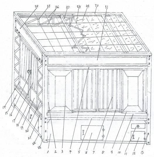 Combined shock bed