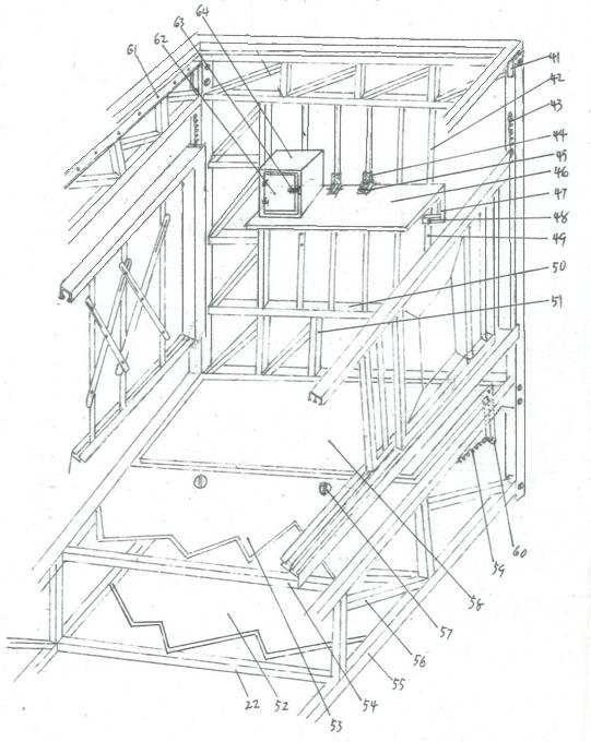 Combined shock bed