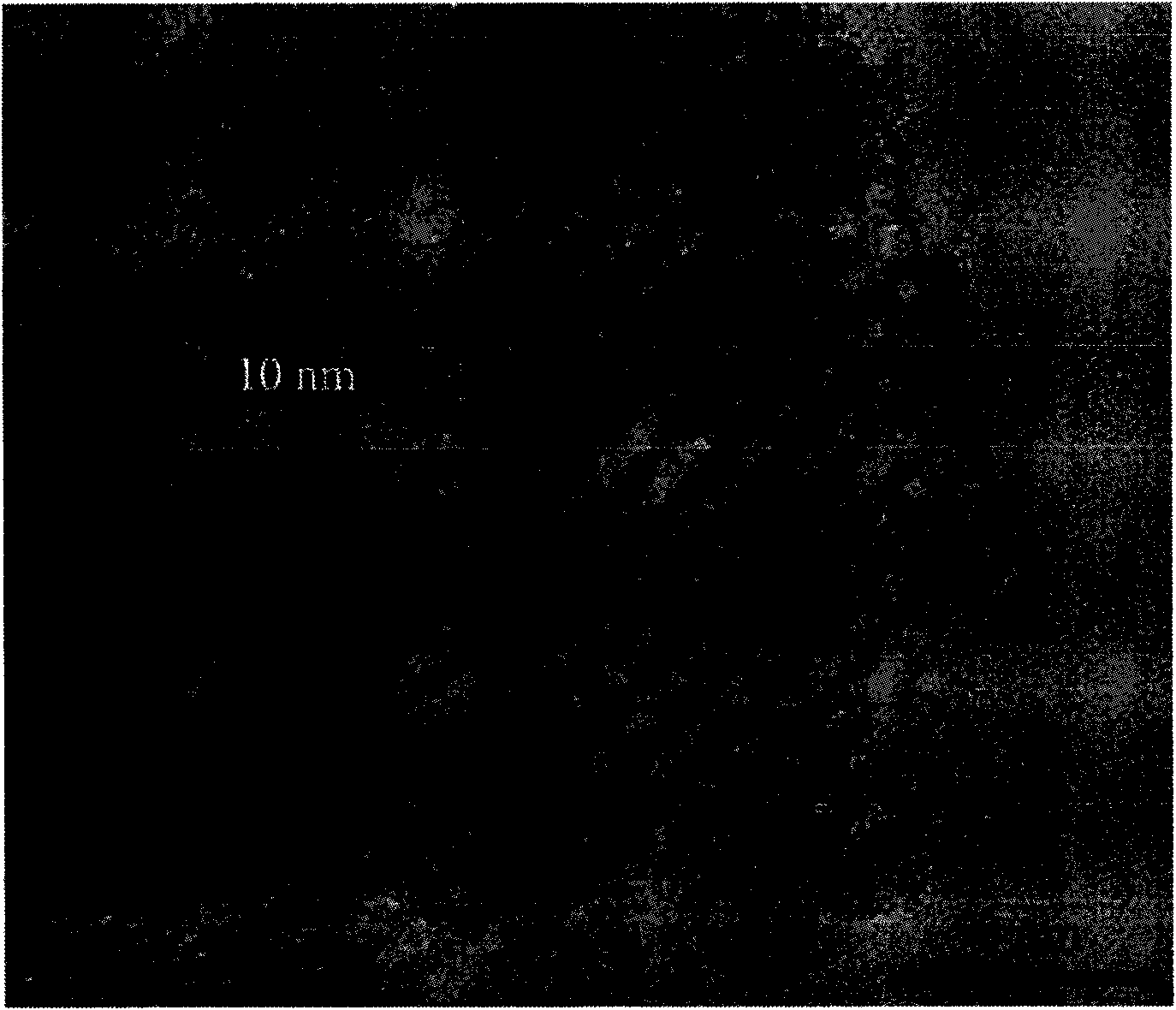 Ordered mesoporous carbon-sulphur nano composite positive pole material and preparation method thereof