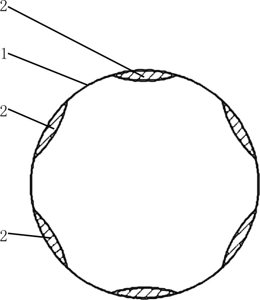 Manufacturing method of eddy current conformal cooling water channel based on metal 3D printing