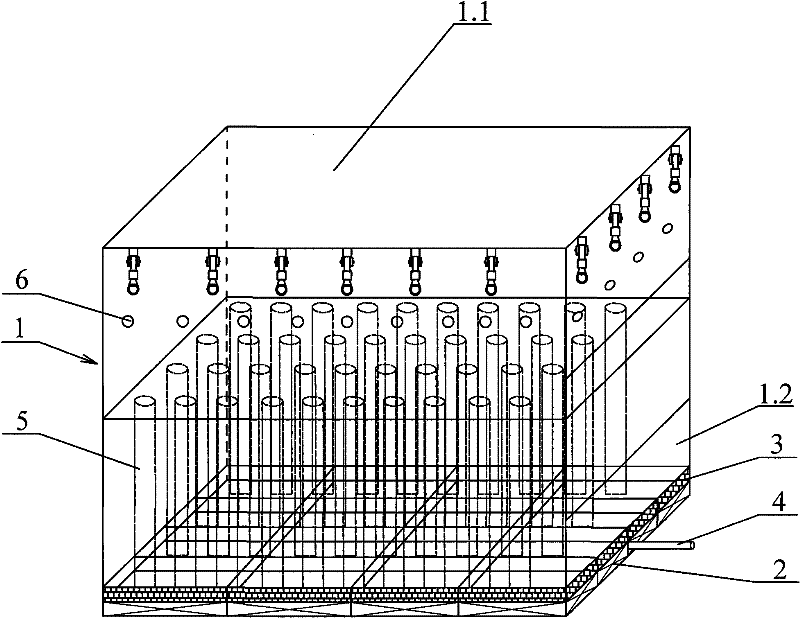 Roll immersed membrane capillary sludge deep dehydrator