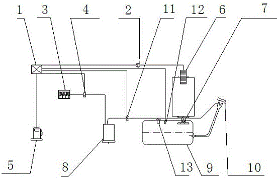 Internal-pressure-adjusting fuel system and control method