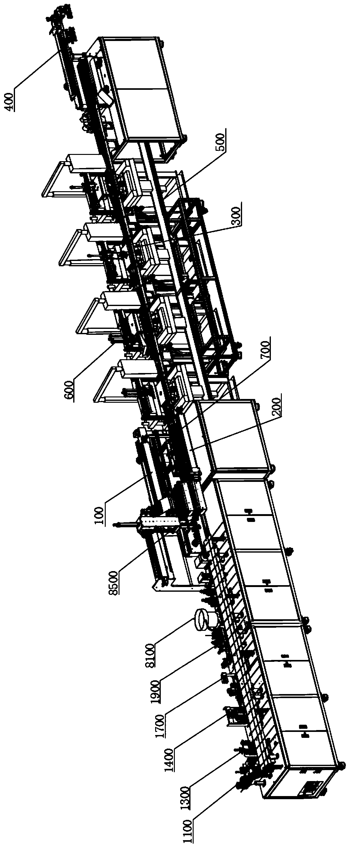 Automatic wire production equipment