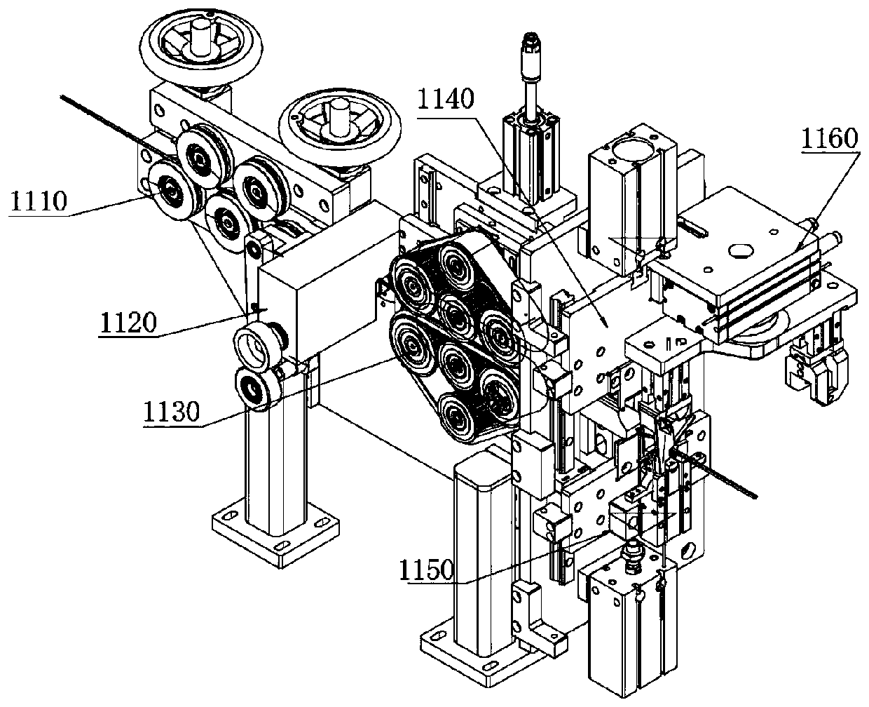 Automatic wire production equipment