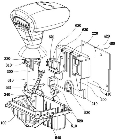 An automatic manual shifter assembly