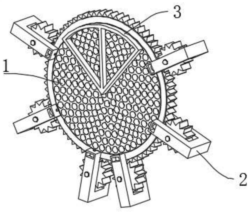 Zeolite rotating wheel
