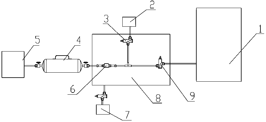 Sampling tool and sampling method for refrigerant of air-conditioning unit