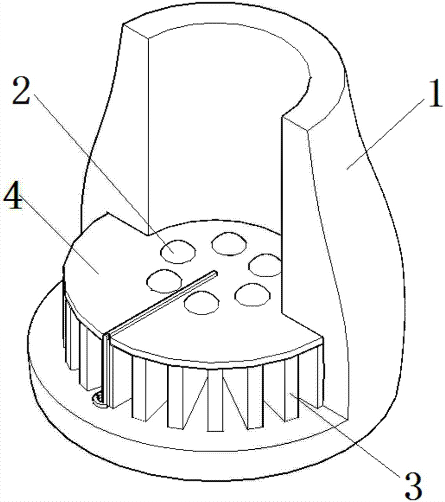 Vase having good freshness-retaining effect