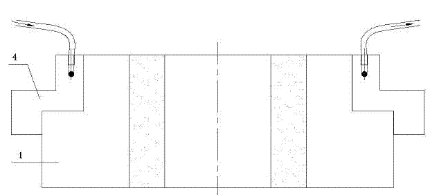 Improved structure of powder metallurgy die