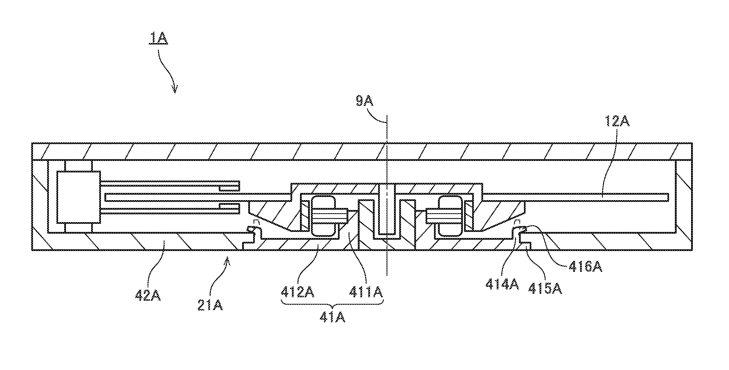 Base plate, base unit, motor and disk drive apparatus