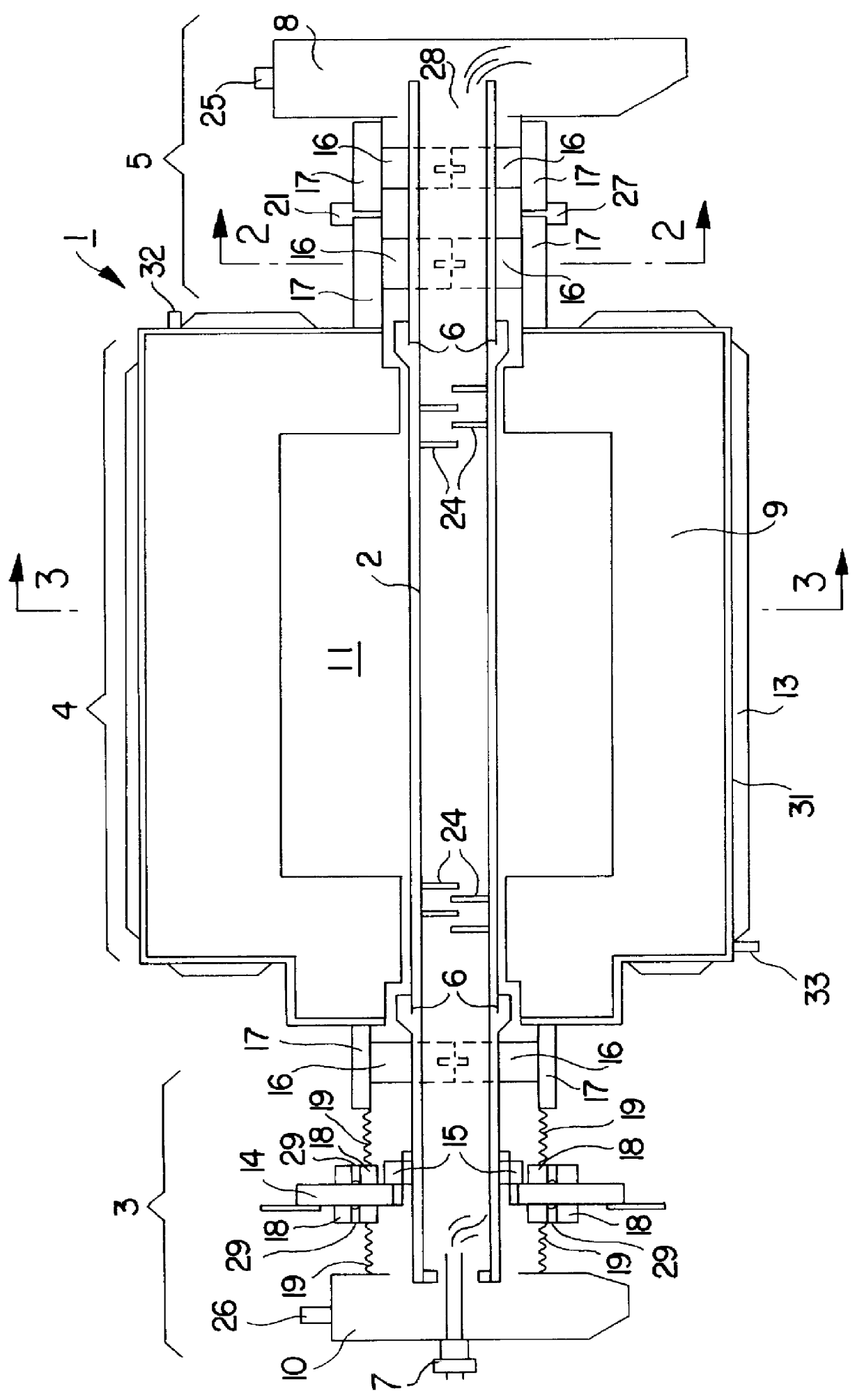 Graphite rotary tube furnace