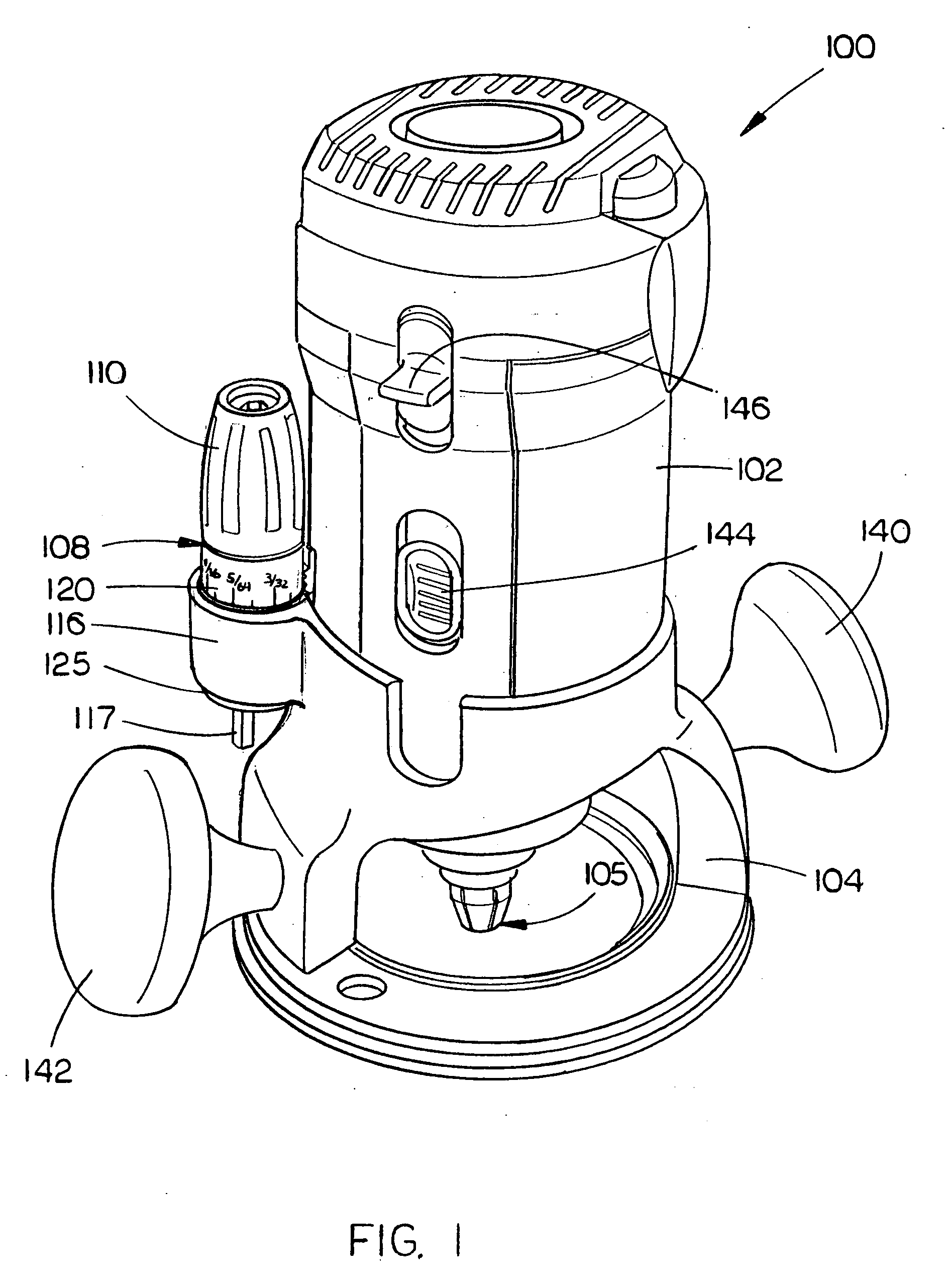 Depth adjustment mechanism