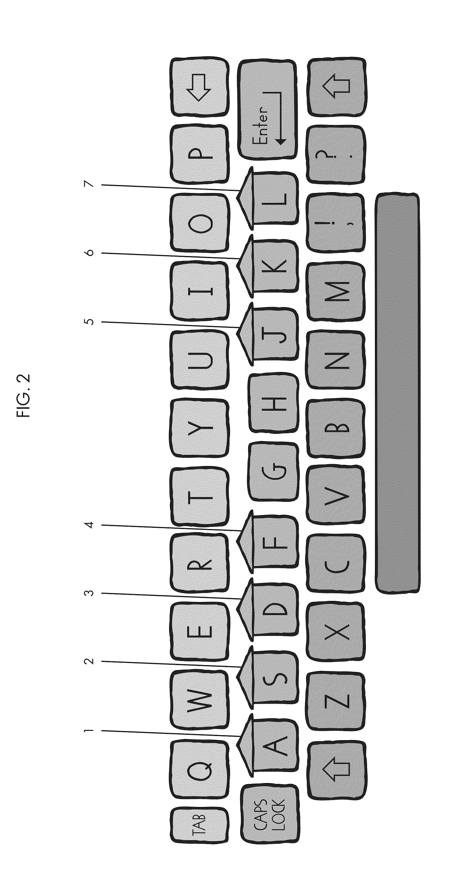 System and method for teaching pre-keyboarding and keyboarding