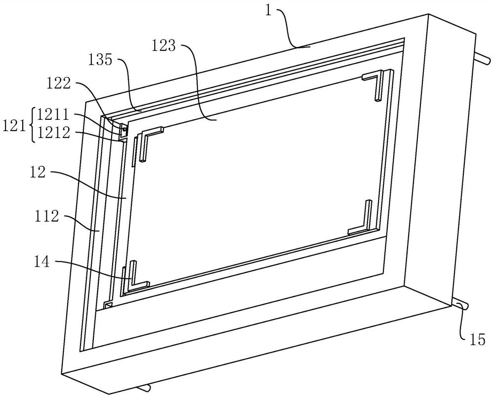 Background wall for indoor decoration, and construction technology thereof