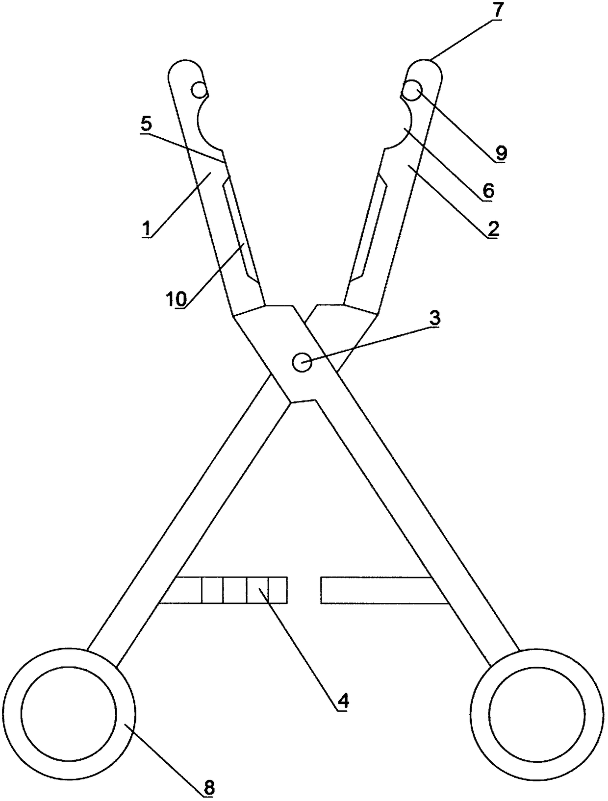 Umbilical cord ligation device for obstetrics department