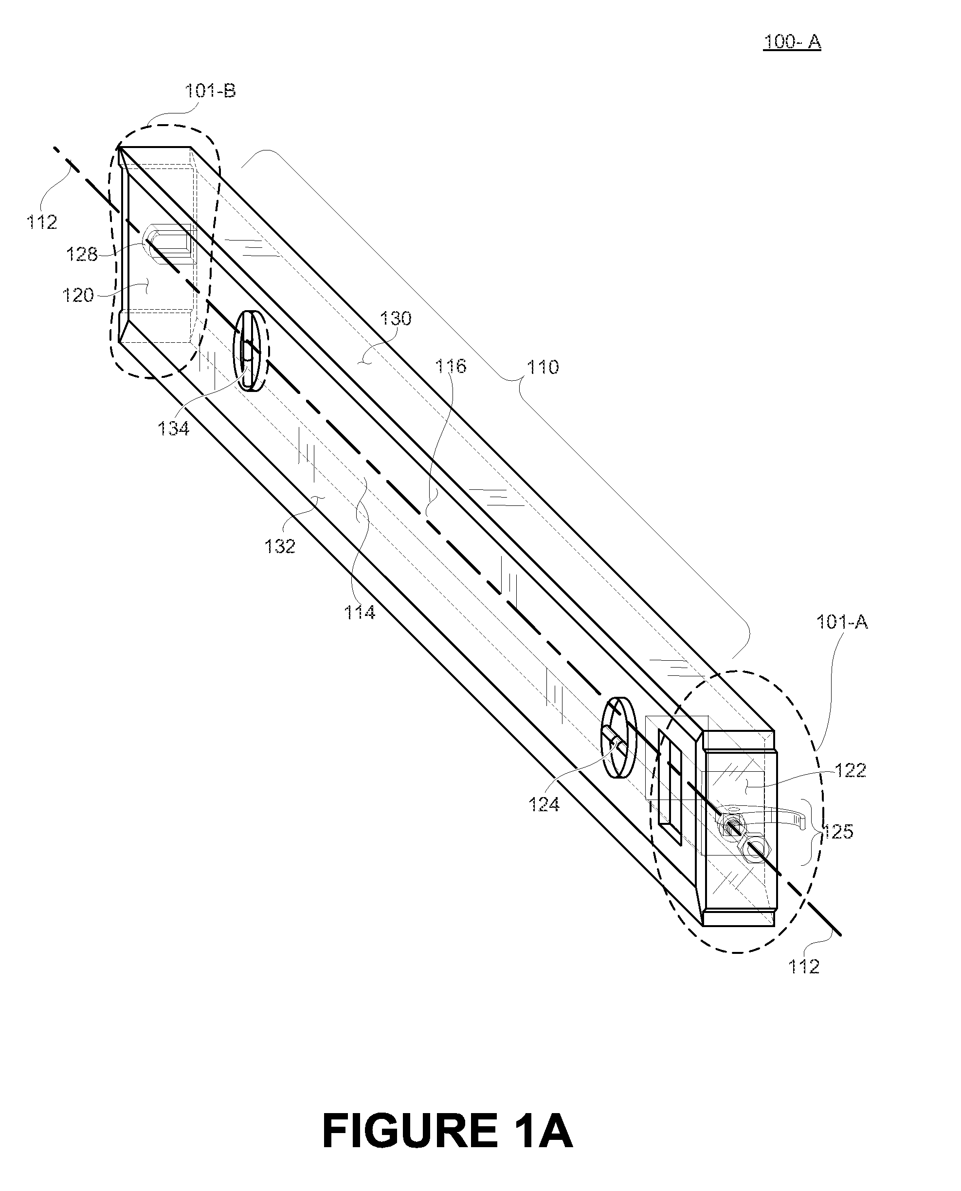 Multi-function level with hands-free retaining system