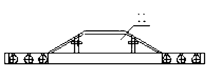 Matching vehicle-mounted movable coal-charging, coke-pushing and dust-removing apparatus of clean heat recovery coke oven