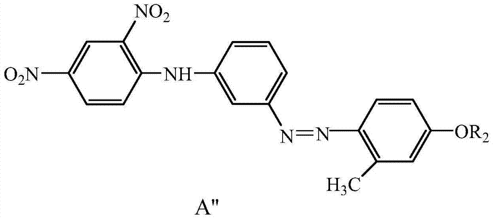 Bright yellow disperse dye capable of alkaline dyeing