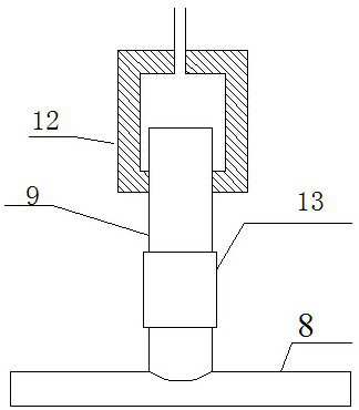 A device for measuring the permeability of coal body affected by mining and its application method