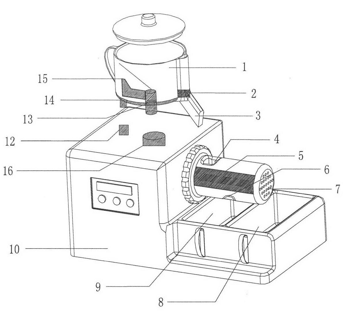 household automatic oil press