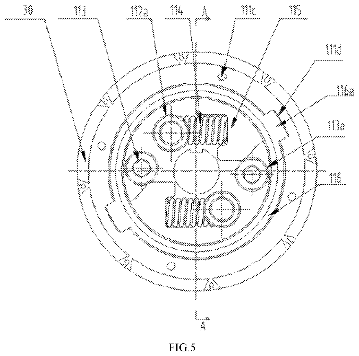 Automatic torque-adjustable speed-changing motor for electric pedicab